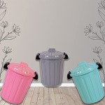 Robby'S 1 Tempat Sampah Organisasi Dapur dengan Penutup, Penyimpanan Plastik dan Daur Ulang